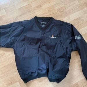 Torch Trail Black Windbreaker Jacket